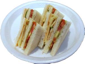 Veg Sandwich [Jumbo, 3 Slices]