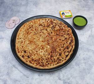 Tandoori Paneer Paratha With In Amul Butter 