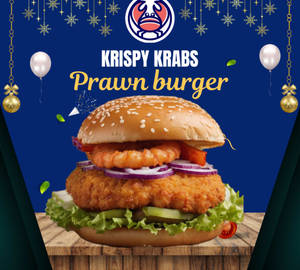 Crispy Prawn Burger