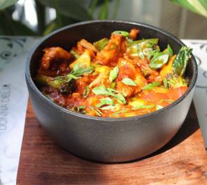 Veg Hunan Sauce Over Fried Rice