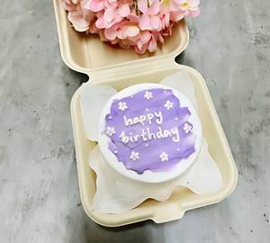 Blueberry Bento Cake  