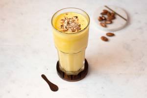Kesar-badam Lassi