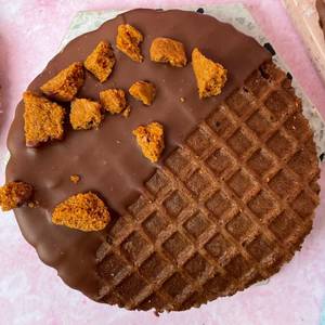 Chocolate Lotus Biscoff Sandwich Stroop Waffle