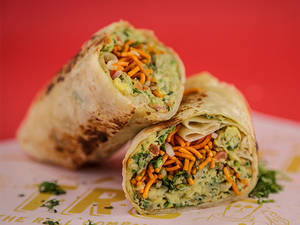 Masala Egg Roll.