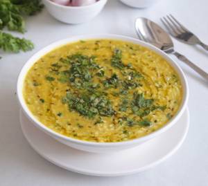 Dal Khichadi With Tadka