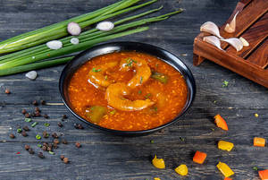 Prawns In Hot Garlic Sauce (gravy)