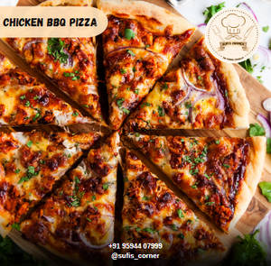 Chicken Barbeque Pizza [8 Inches]