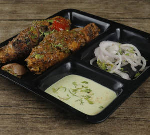 Stuffed garlic chaap