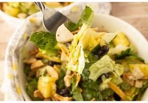 Chicken Hawain Tossed Salad