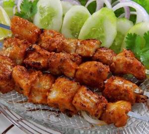 Boneless fish tikka