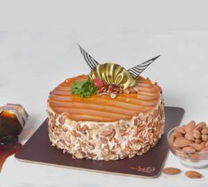 Caramel Almond  (Cake)