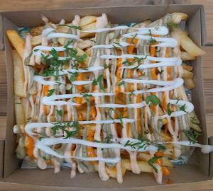 Loaded Fries (With 3 Types Sauce) (6 MM)