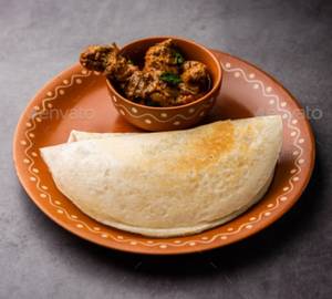 Chicken Curry Dosa