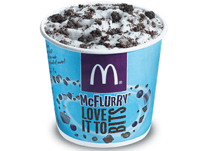 McFlurry Oreo ( M ).