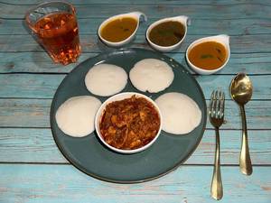 Idli Chicken Roast Combo