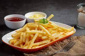 French fries salt