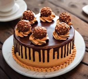 Ferrero Rocher Cake Eggless