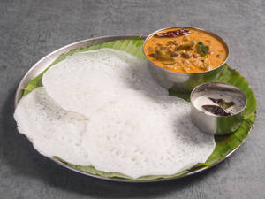Appam + Kadala + Milma Milk