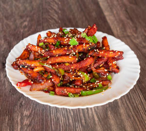 Honey Chilli Potato Full