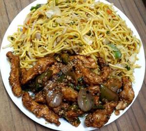 Chicken Chilli & Chicken Noodles