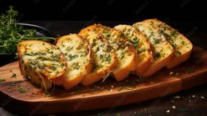Corn Cheese Garlic Bread