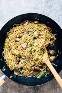 Mushroom Noodles