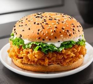 Chicken zinger burger