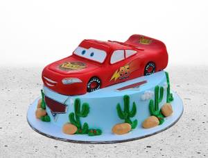 McQueen Car Birthday Cake