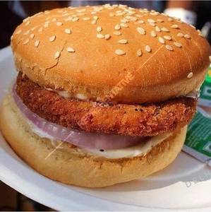 Double Chicken Tikki Burger
