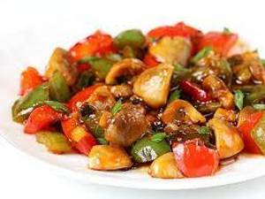 Mushroom Chilli