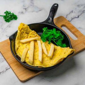 Potato Chips Omelette (3 Eggs)- Non-veg