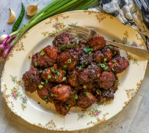 Chicken Manchurian Dry 