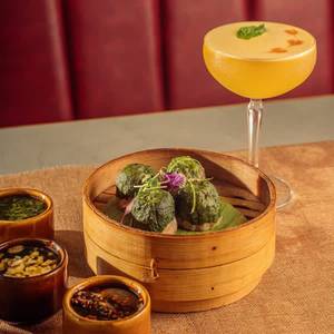 Pok Choy Chicken Dim Sum