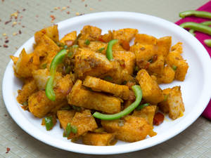 Chicken Idli Fry