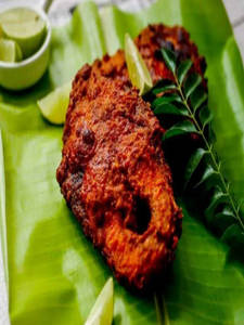 Ghee Roast Rui [rohu] Fish Fry [2 pcs]