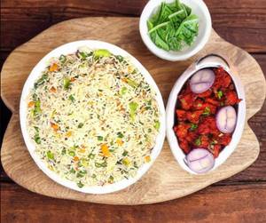 Veg Fried Rice + Mushroom65