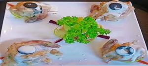 Cheesy Prawn Olive Stick