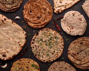 Green Chili Paratha