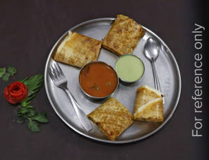 Cheese Paper Masala Dosa