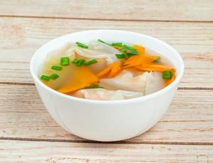 Veg Wonton Soup