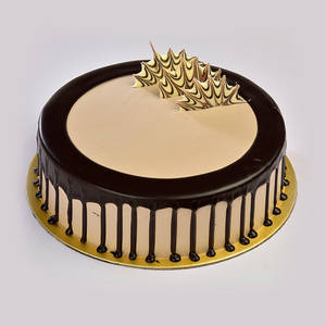 Swiss Chocolate Dark Chocolate Cake (Eggless)