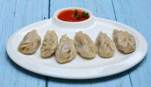 Corn And Cheese Steamed Momos