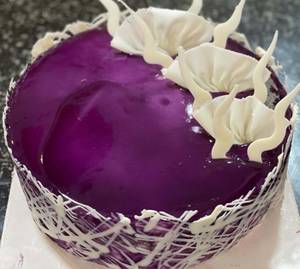Blueberry With White Choco Cake