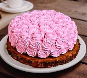 Pink forest cake