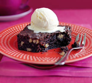 Brownie With Ice Cream