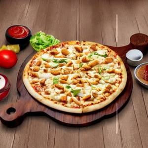 Chicken Shawarma Cheese Pizza