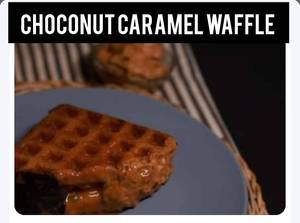 Coconut Caramel Waffle