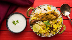 Chicken Dum Biryani - Hyderabadi