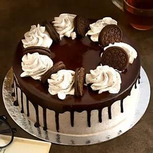 Eggless Oreo Forest Cake [450 Grams]
