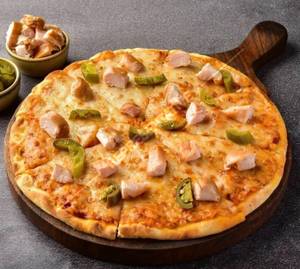 African Veg Pizza 